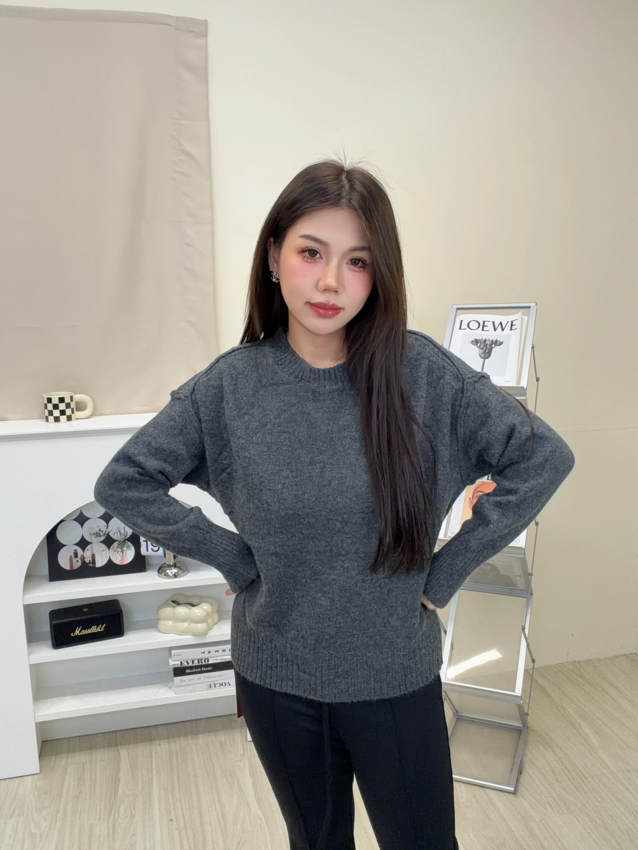 1187素面毛衣