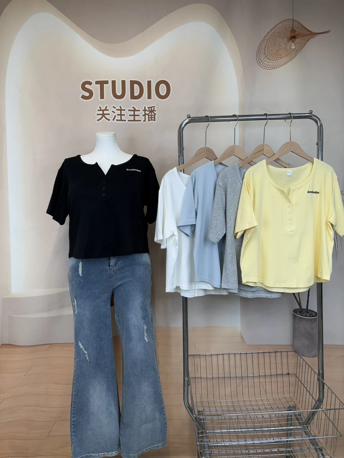 1133 鈕扣上衣