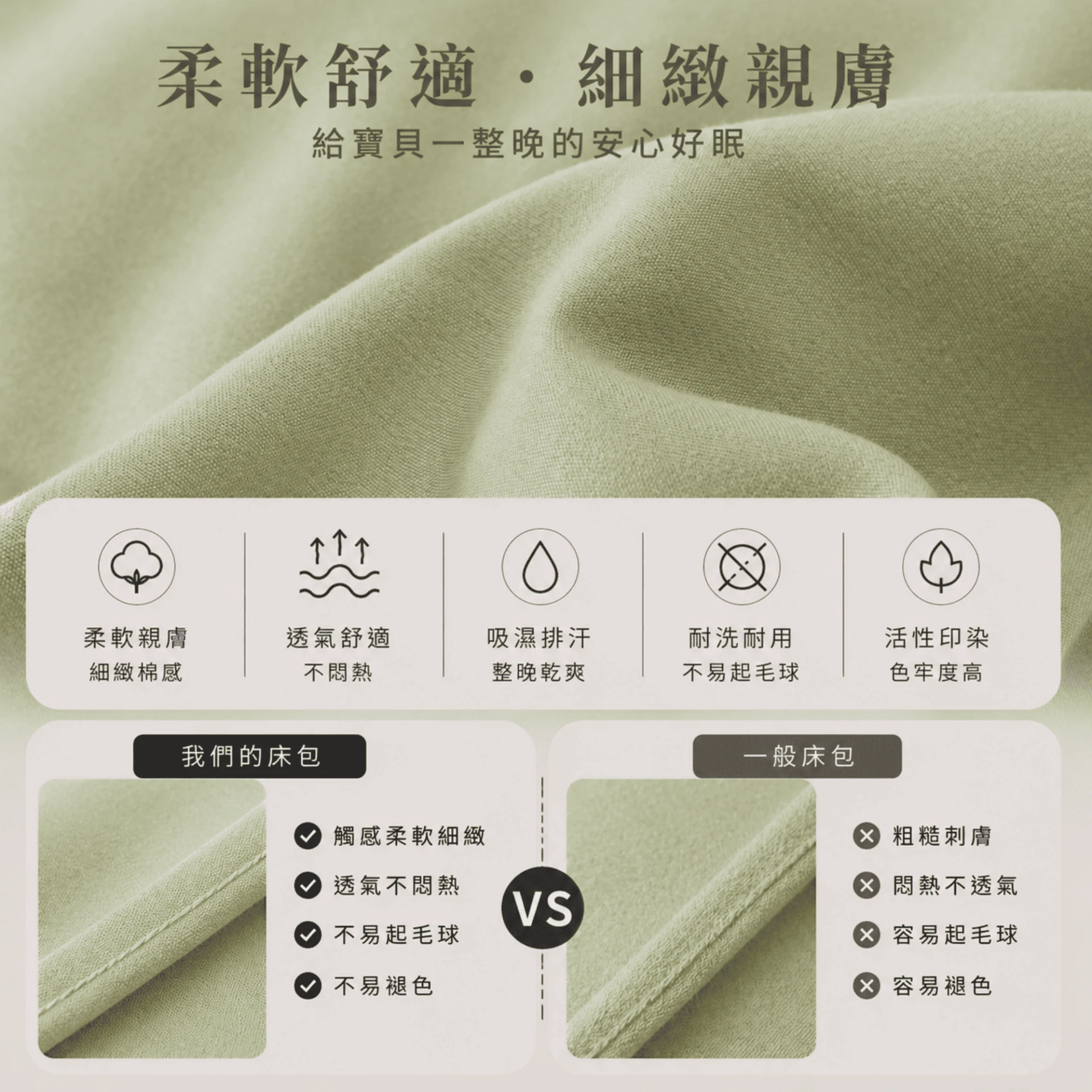 舒柔抗皺鋪棉床包｜鋪棉加厚更舒適 夢境生活寢飾-床包被套枕頭
