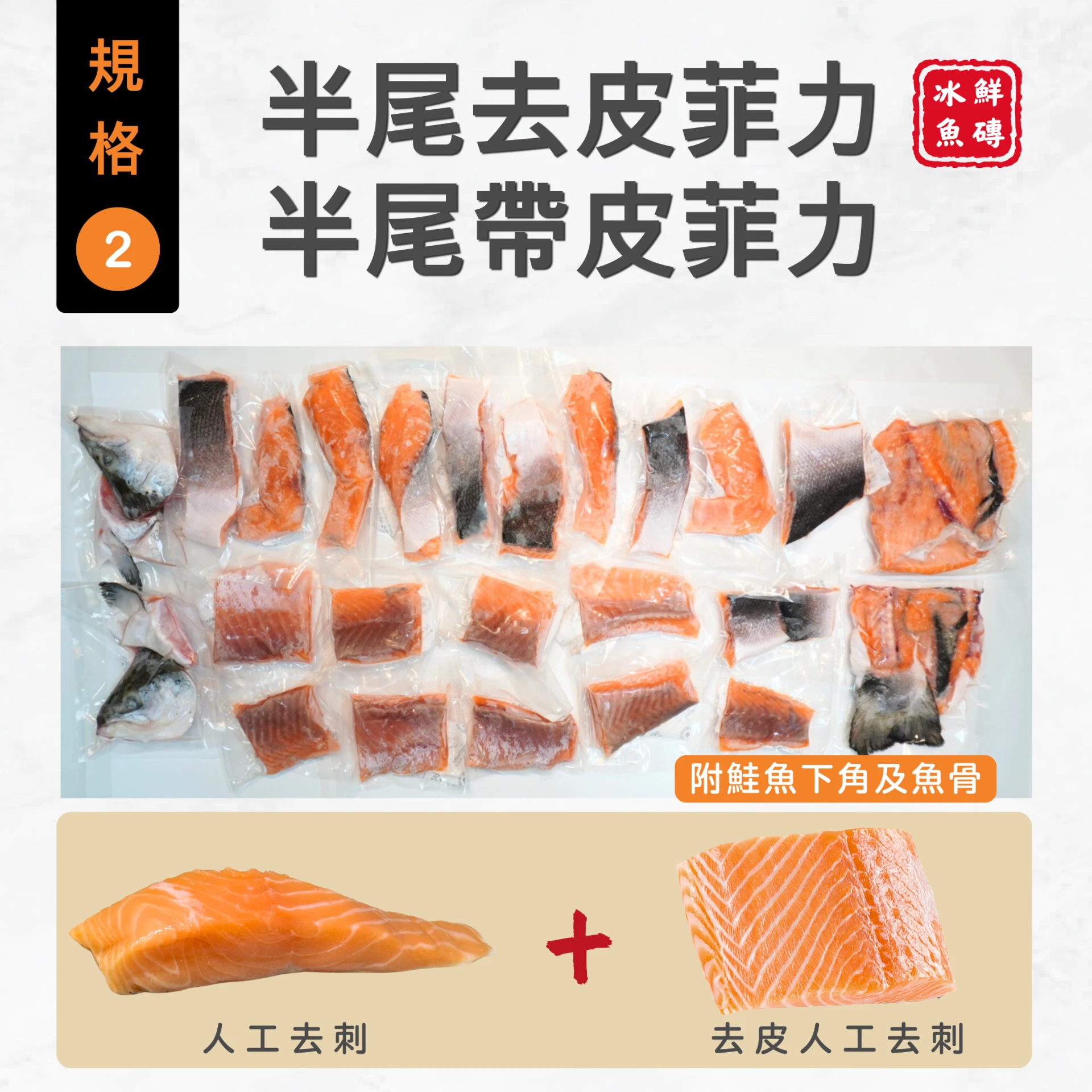 挪威冰鮮鮭魚《規格②》