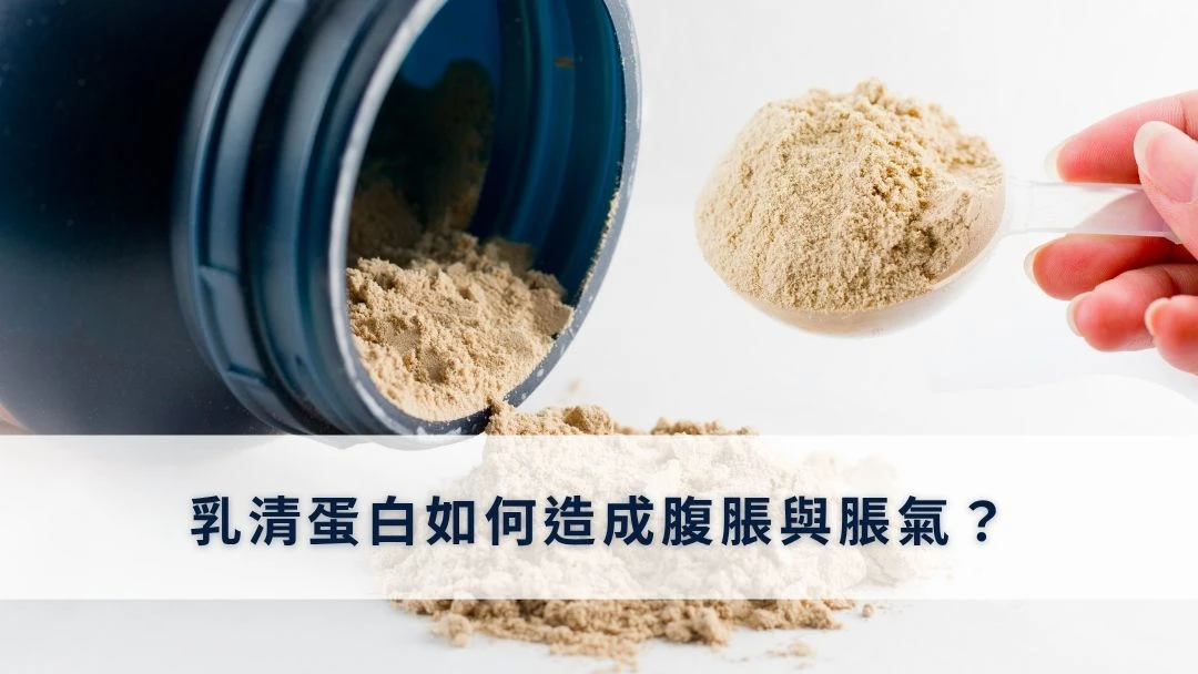 乳清蛋白如何造成腹脹與脹氣