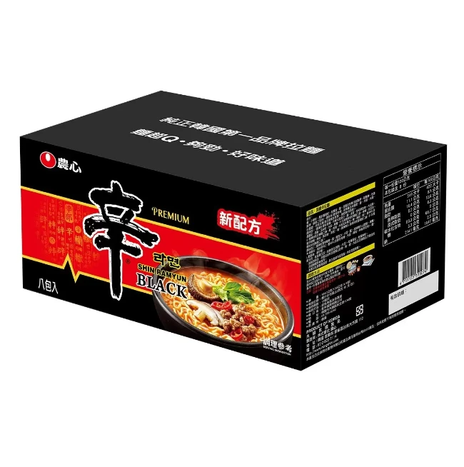 農心 辛拉麵 黑 130公克 X 8包