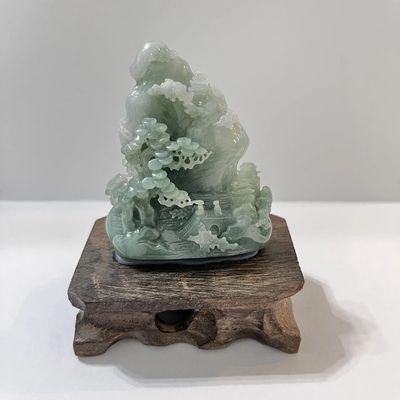 擺件 有山有水斯有財