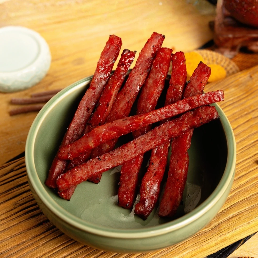 筷子肉乾條｜原味/黑胡椒/蒜味/花椒/紹興酒/黑松露
