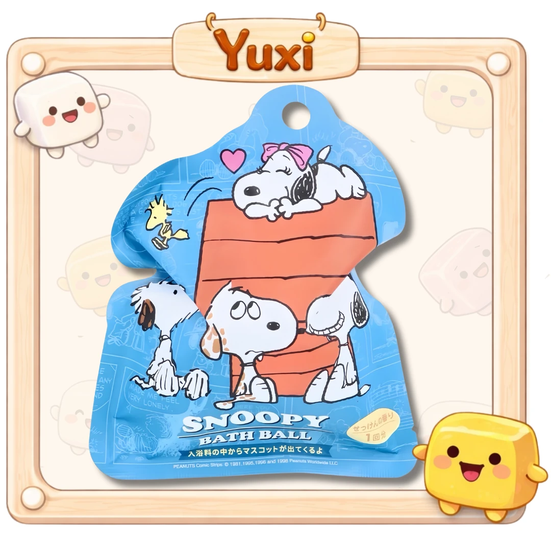 【 日本限定🇯🇵 】正版授權Snoopy史努比泡澡球｜香皂味