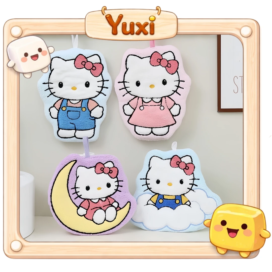Hello Kitty可掛式吸水擦手巾｜預購款