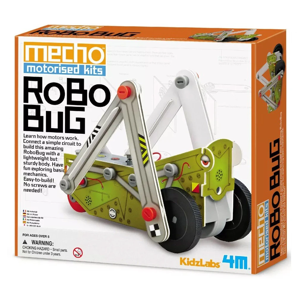 【4M科學】小小工程師-彈跳蹦蹦車 RoBo BuG