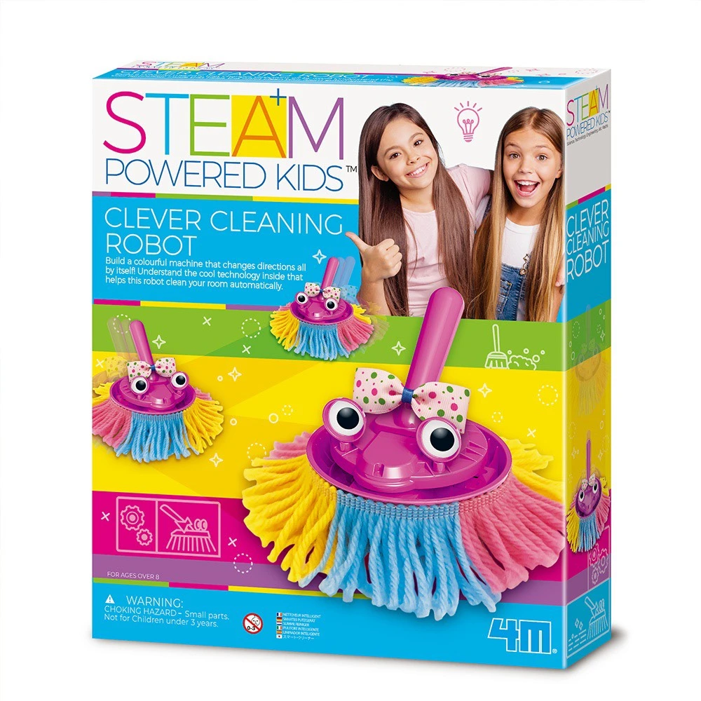 【4M科學】小魔女掃帚 Cleaver Cleaning Robot