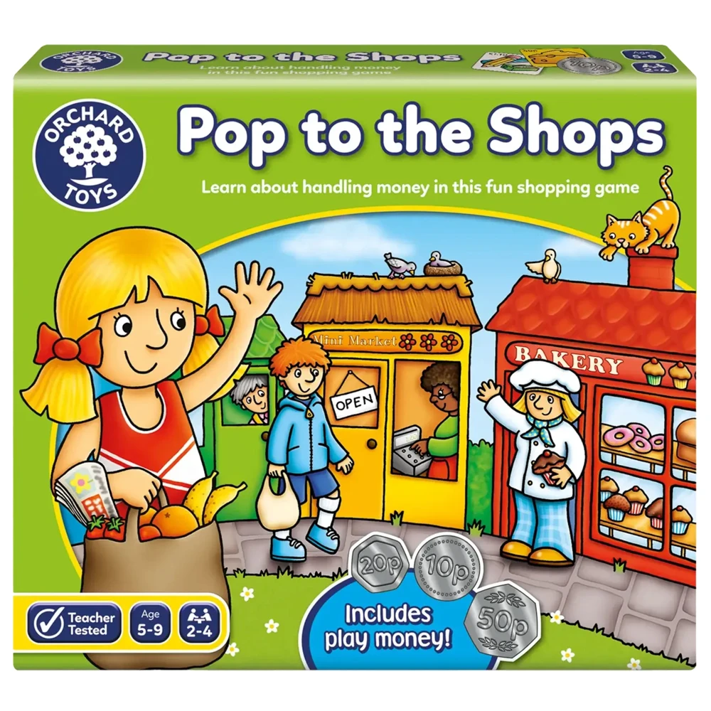 【英國Orchard Toys】桌遊-我會購物(運算遊戲)