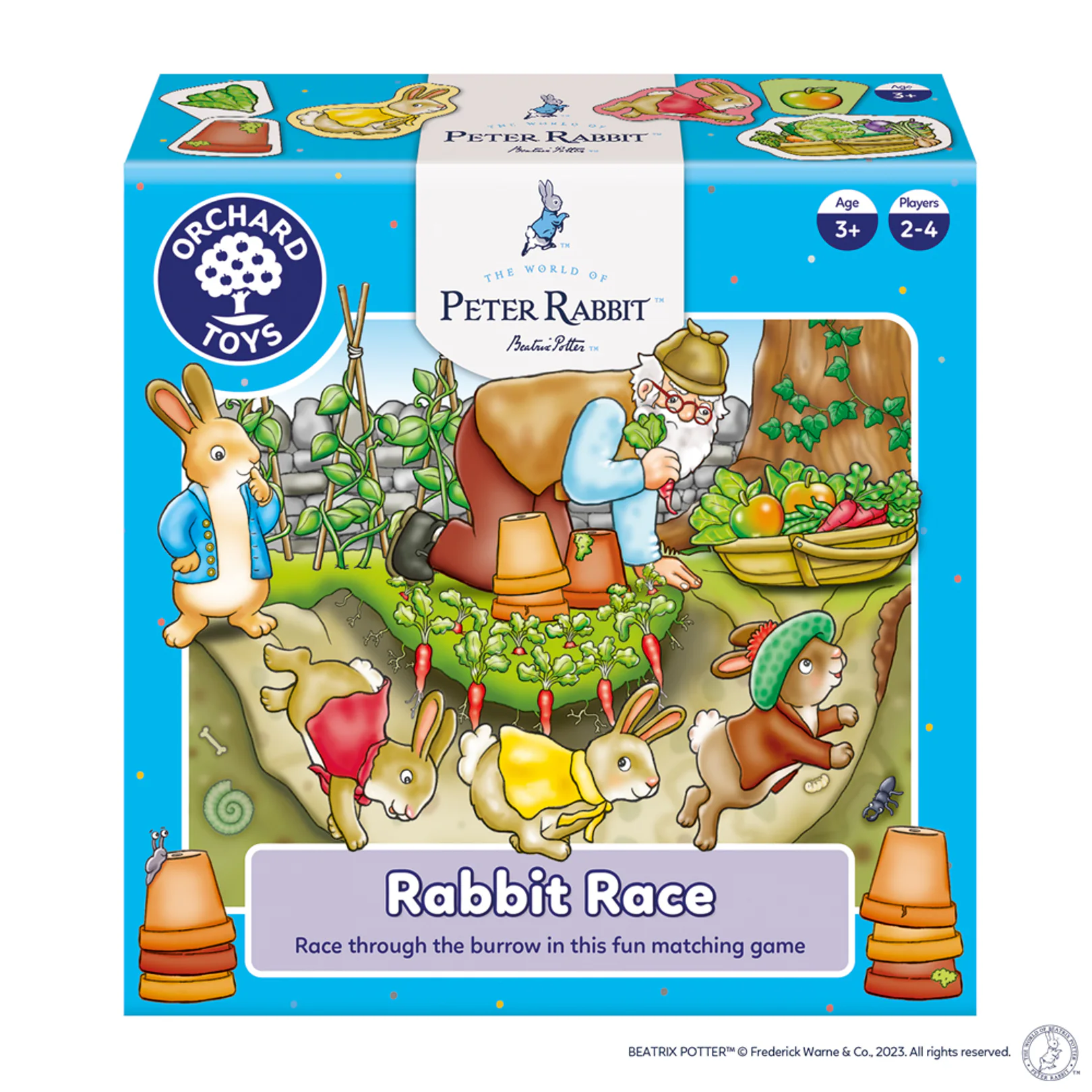 Peter Rabbit™桌遊-小兔賽跑