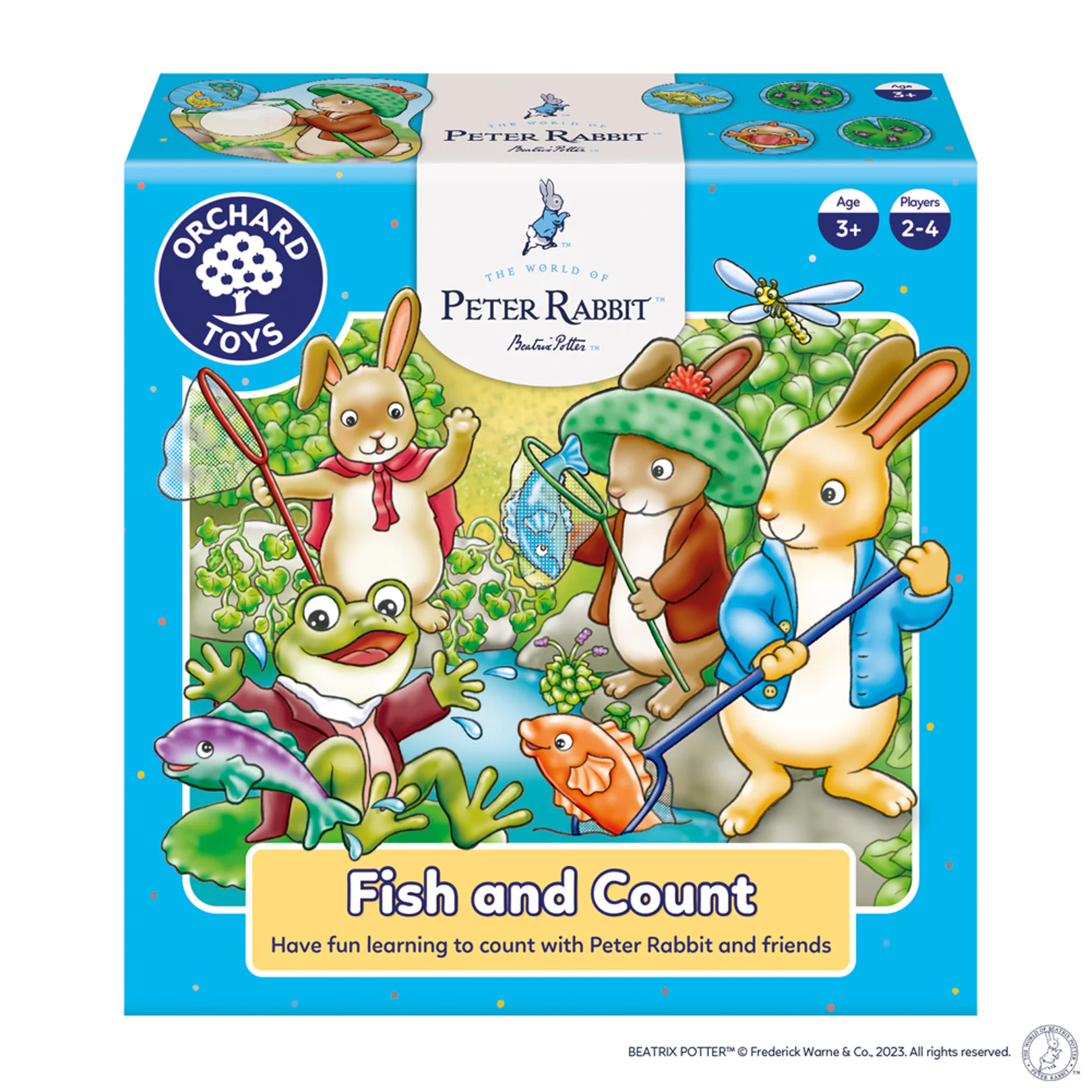 Peter Rabbit™桌遊-小兔的魚池大冒險
