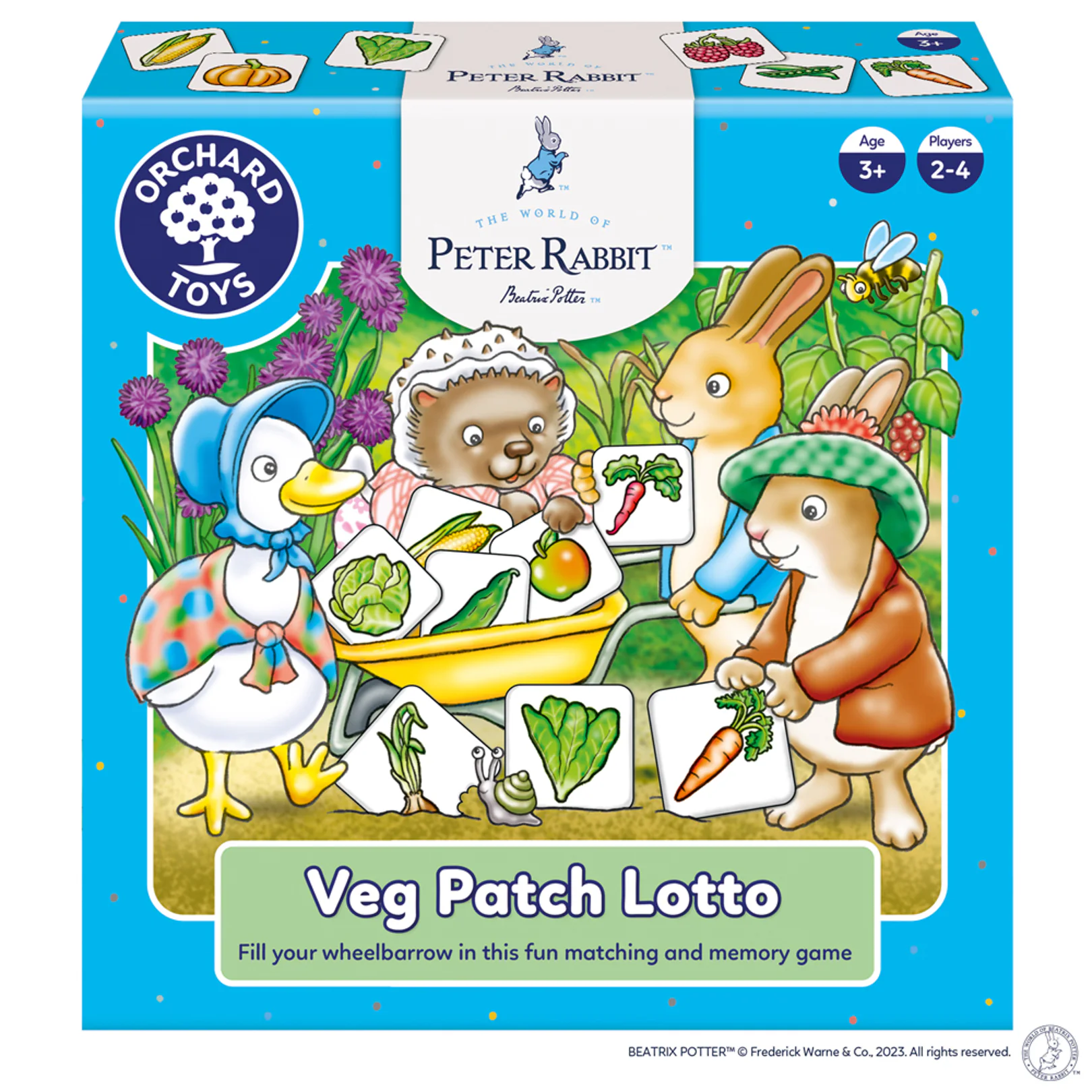 Peter Rabbit™桌遊-小兔的蔬果樂園