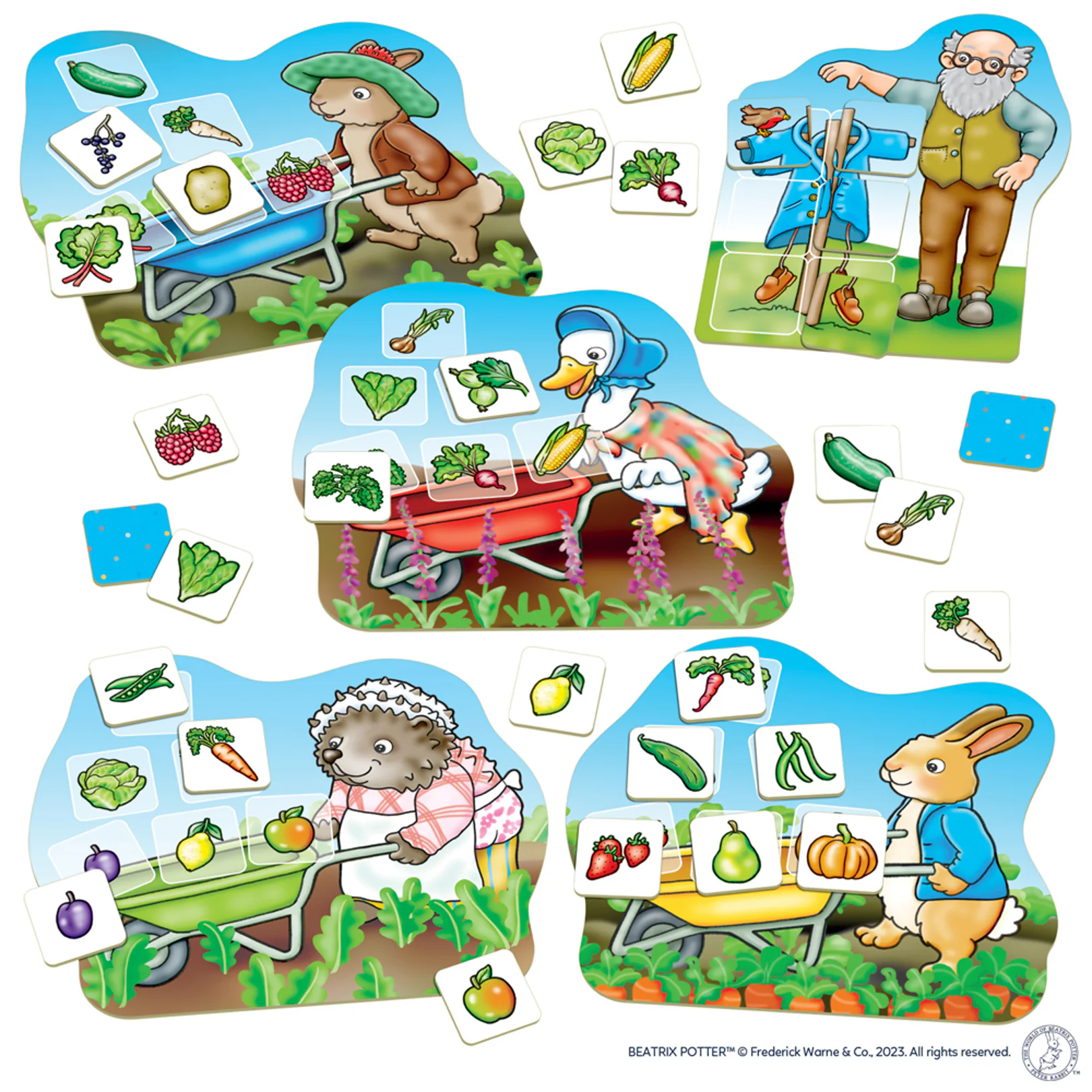 Peter Rabbit™桌遊-小兔的蔬果樂園