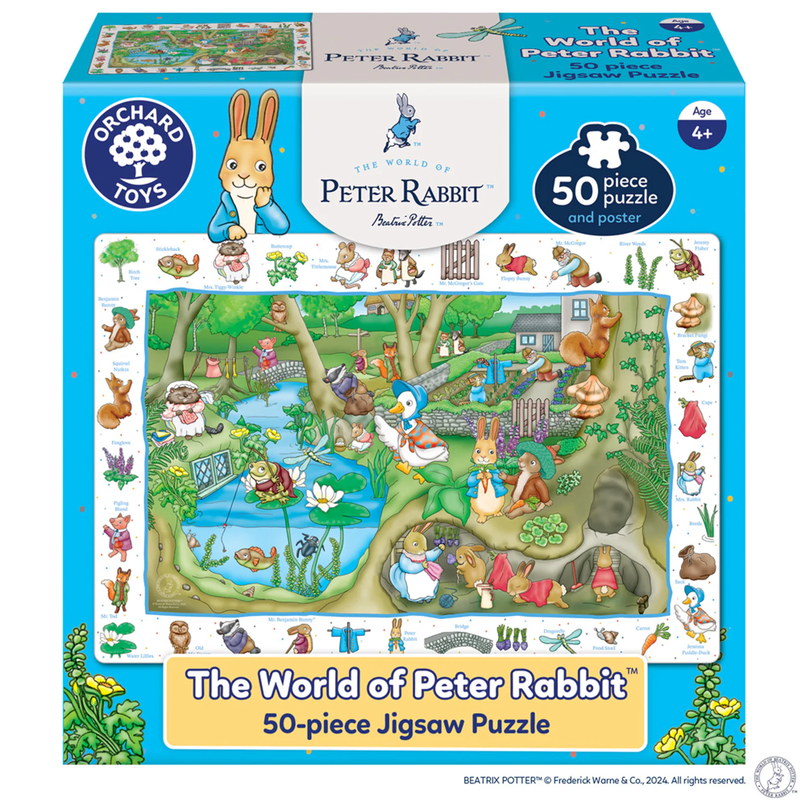 Peter Rabbit™拼圖-小兔花園