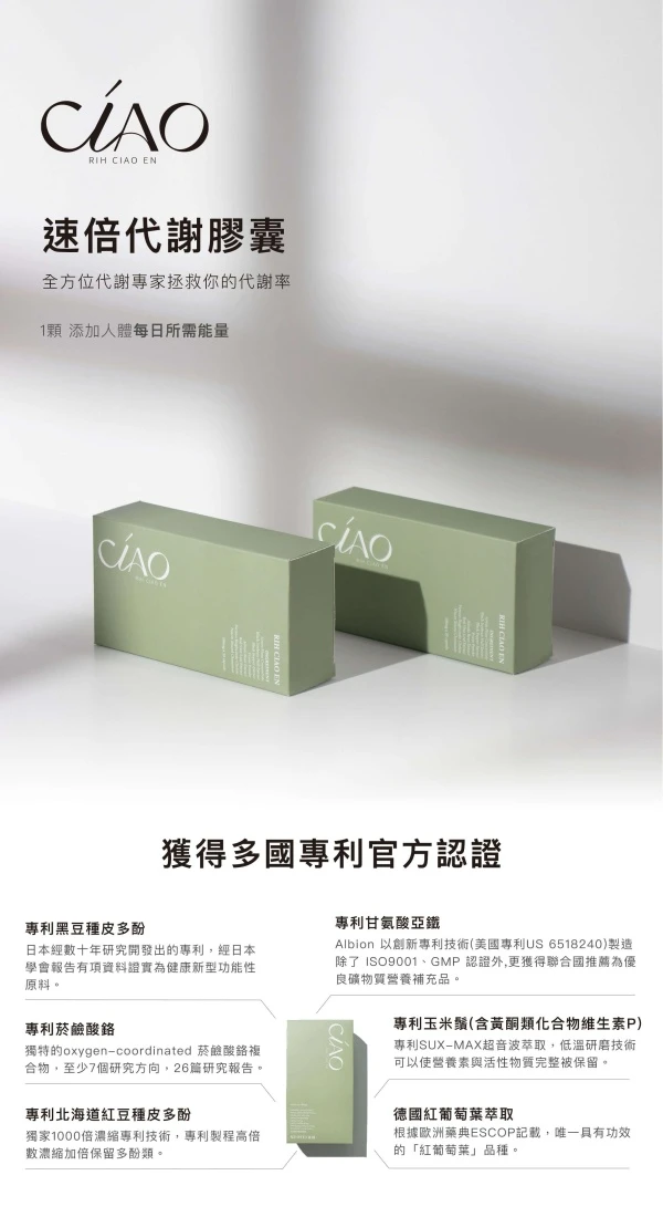 日喬恩速倍代謝膠囊 超能代謝 現貨免運送多樣禮物