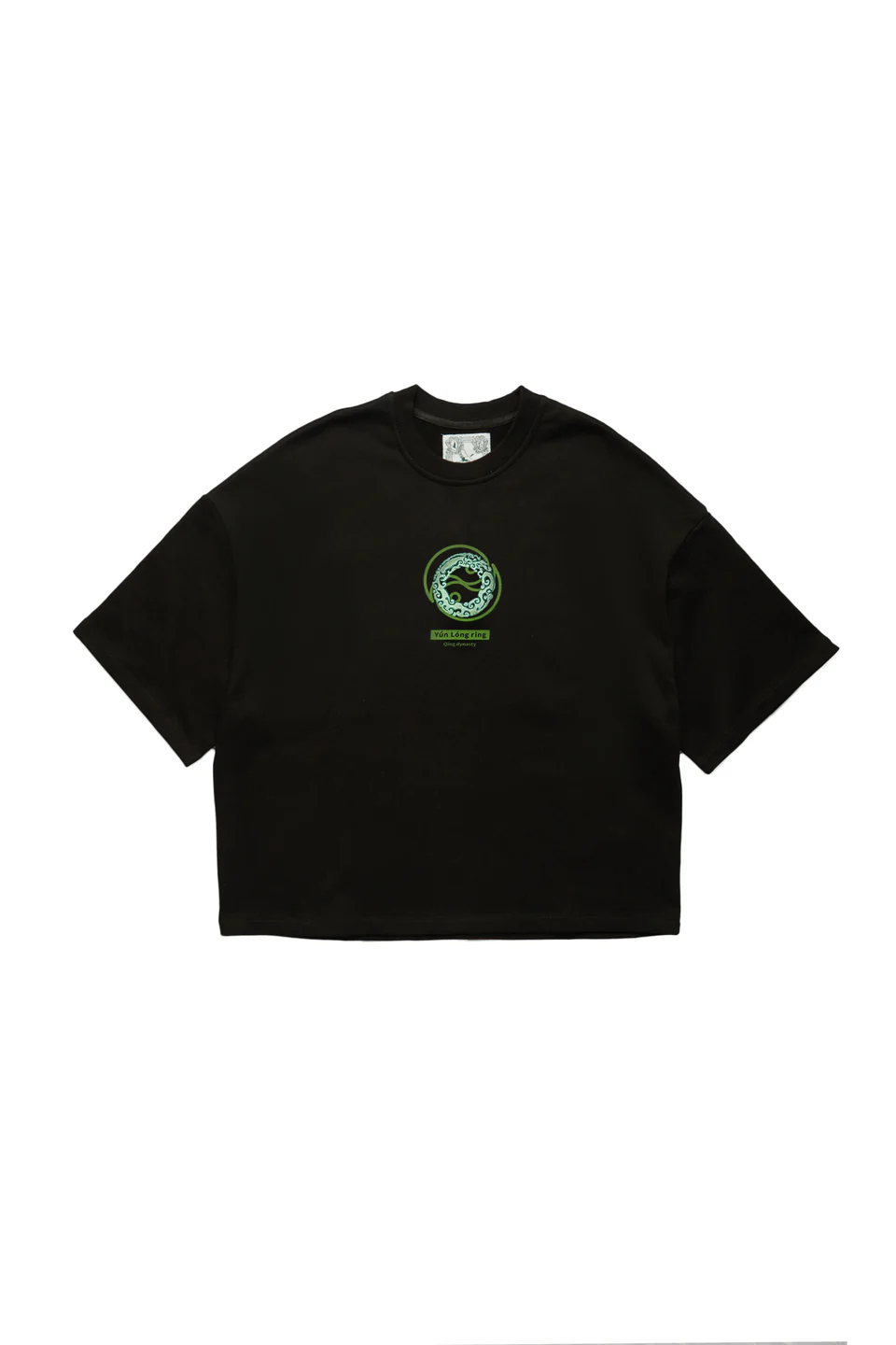 金-翠玉白菜TEE 白/黑