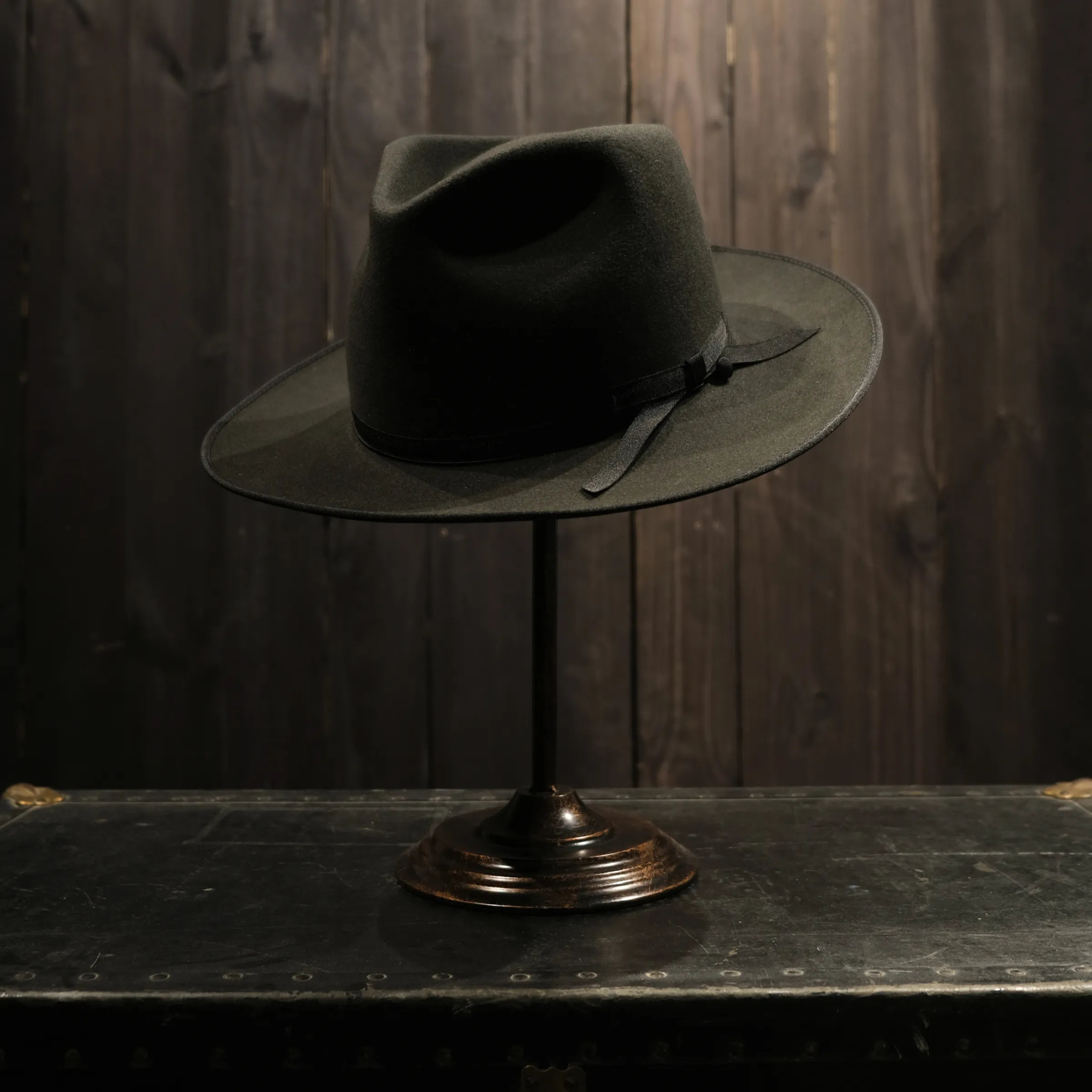 RD - 1940s Thin Ribbon Fedora Ha