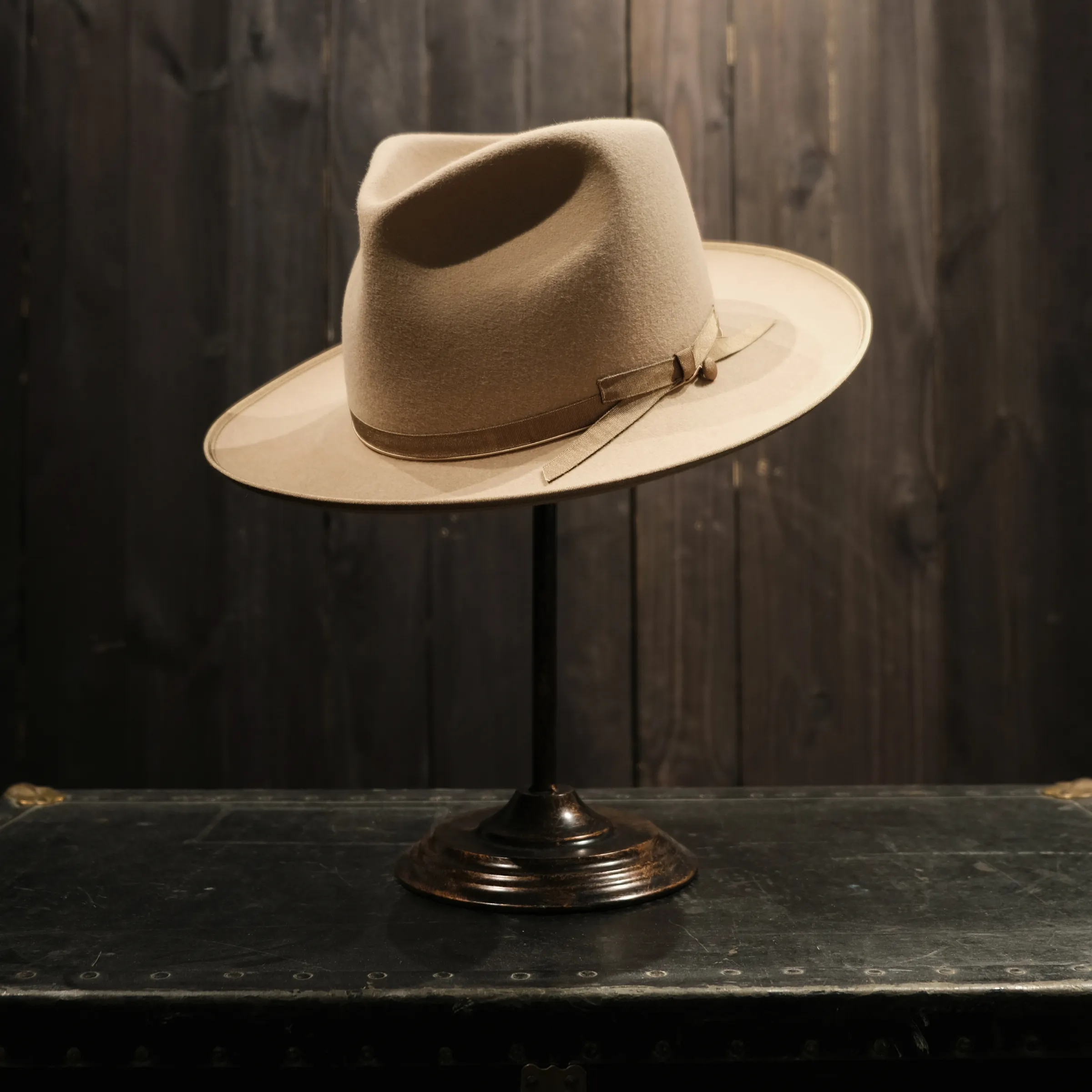 RD-1940s Thin Ribbon Fedora Ha