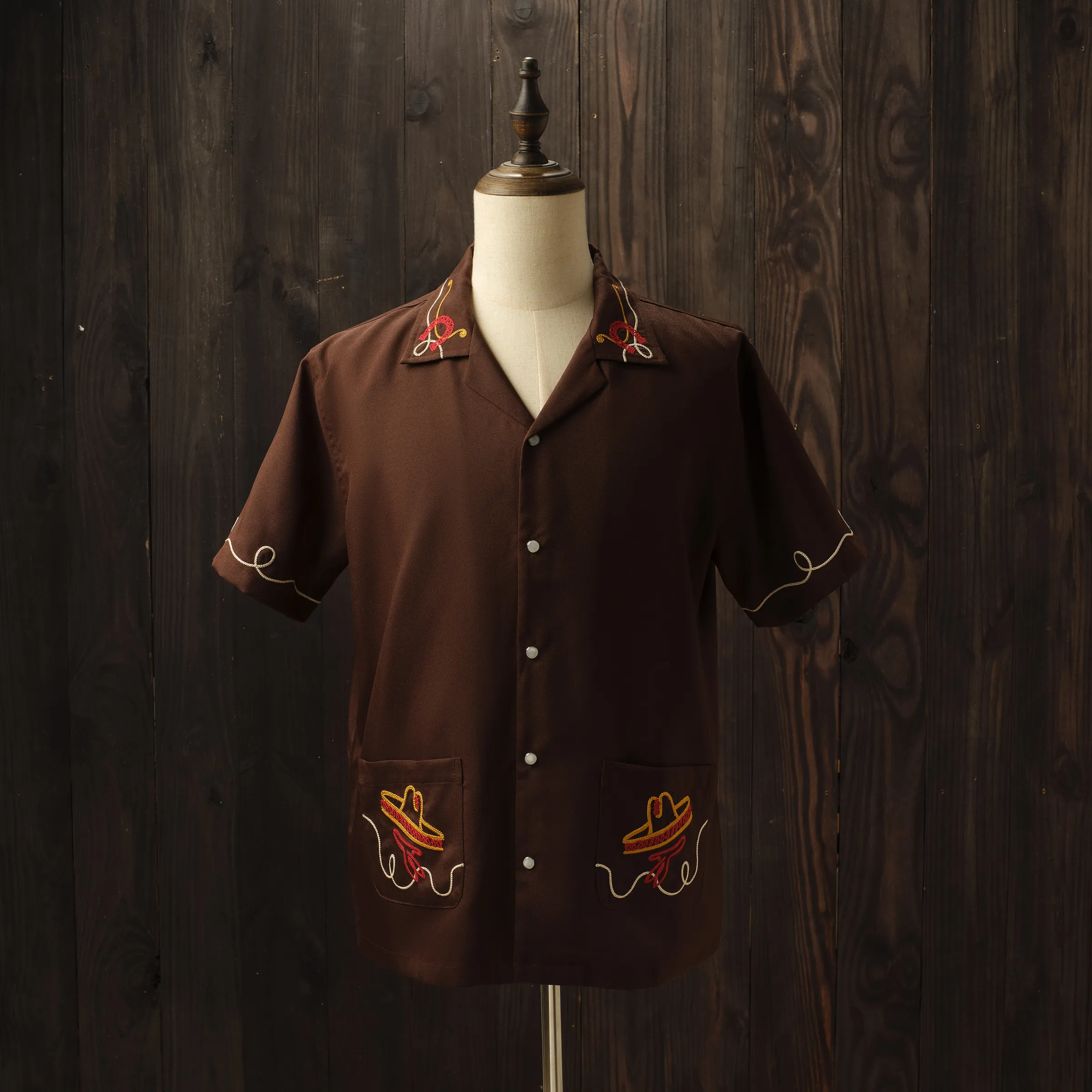 RD - Horseshoe Chain-Stitch Shirt -