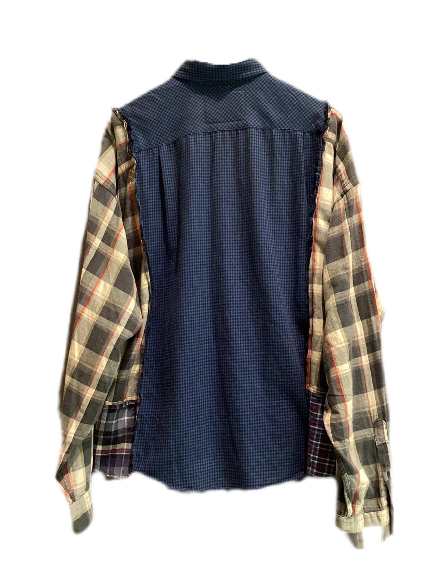 MUKU-Check Shirt (Blue)