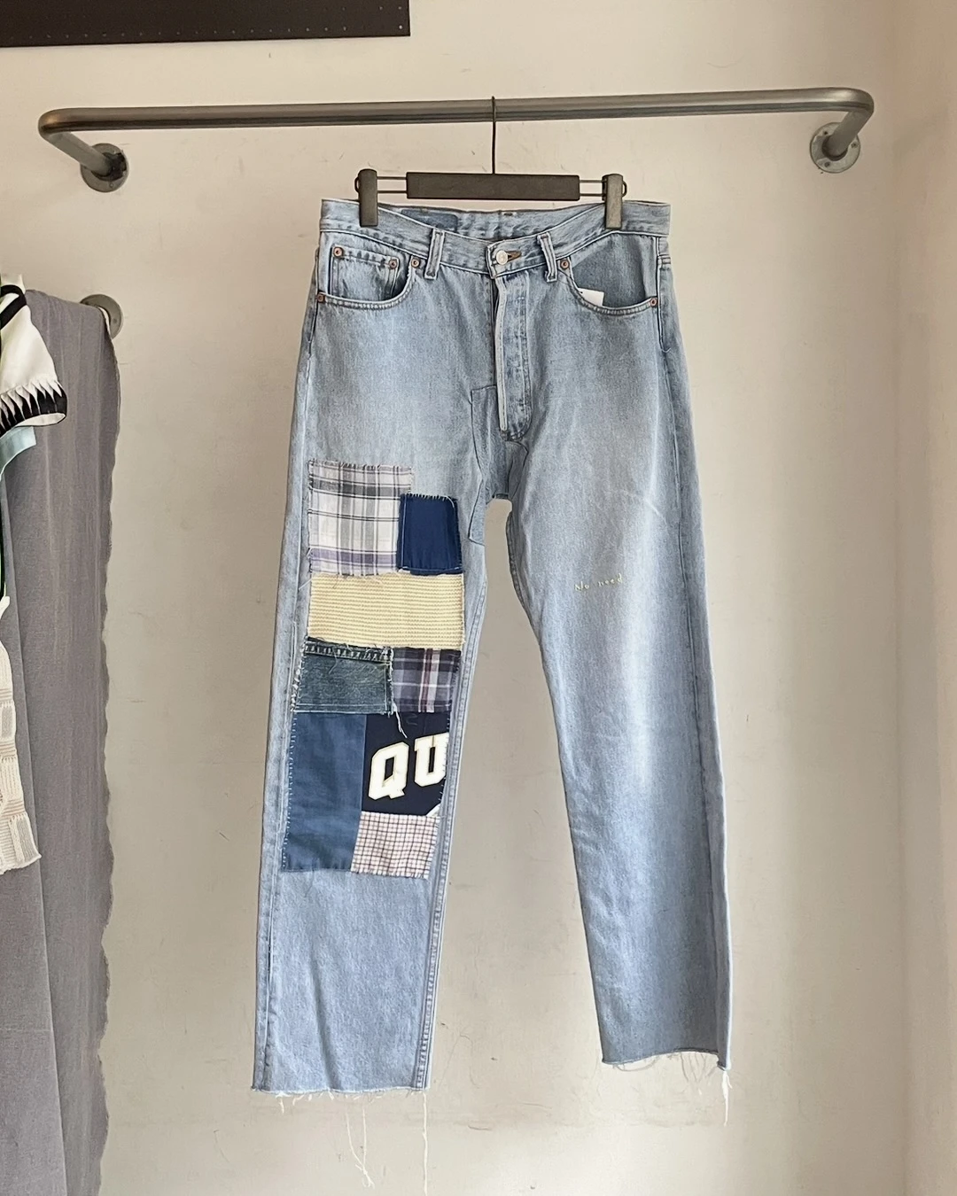 MUKU-Patchwork Denim Pants