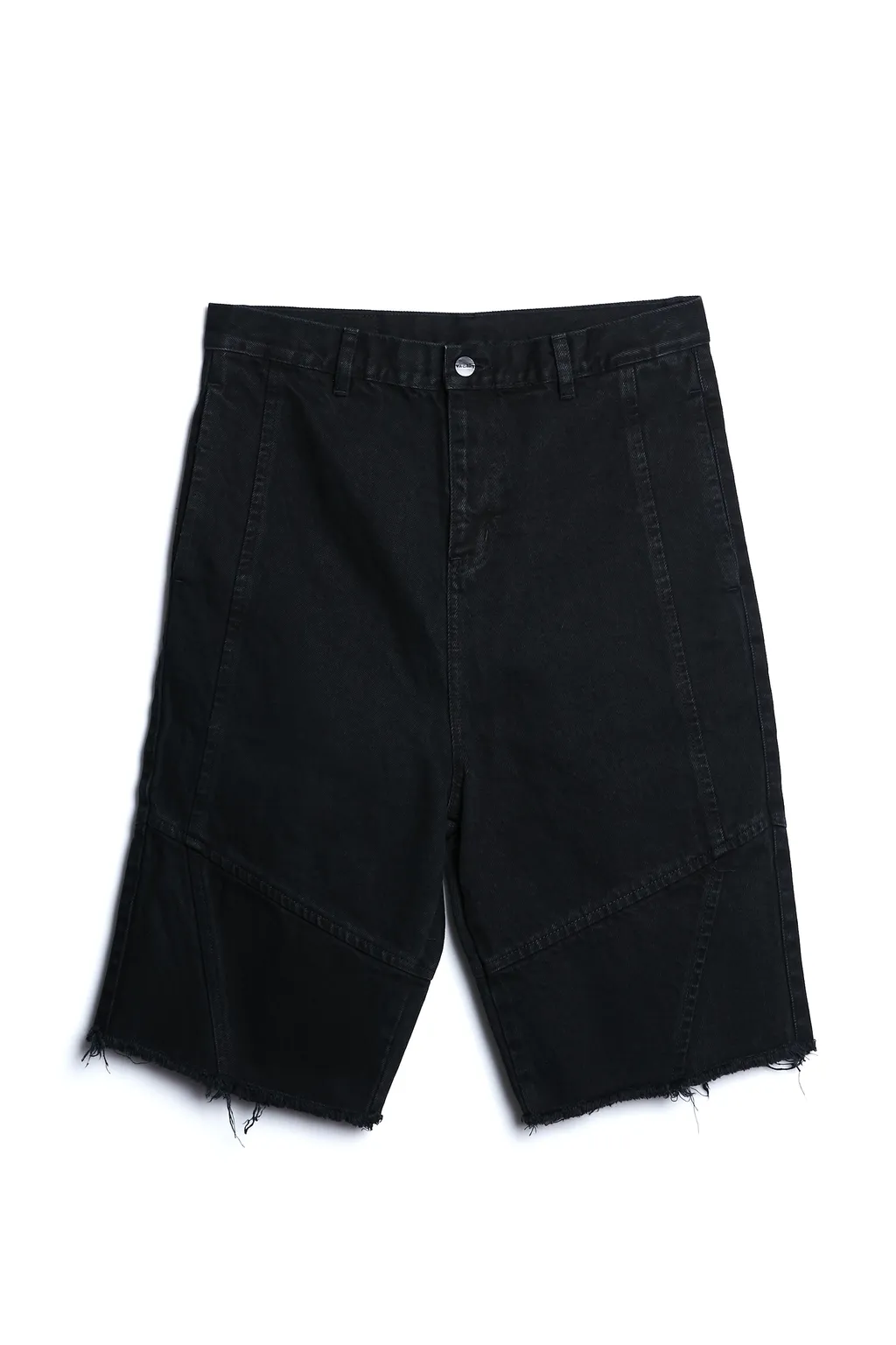 VACANT-Washed Denim Shorts