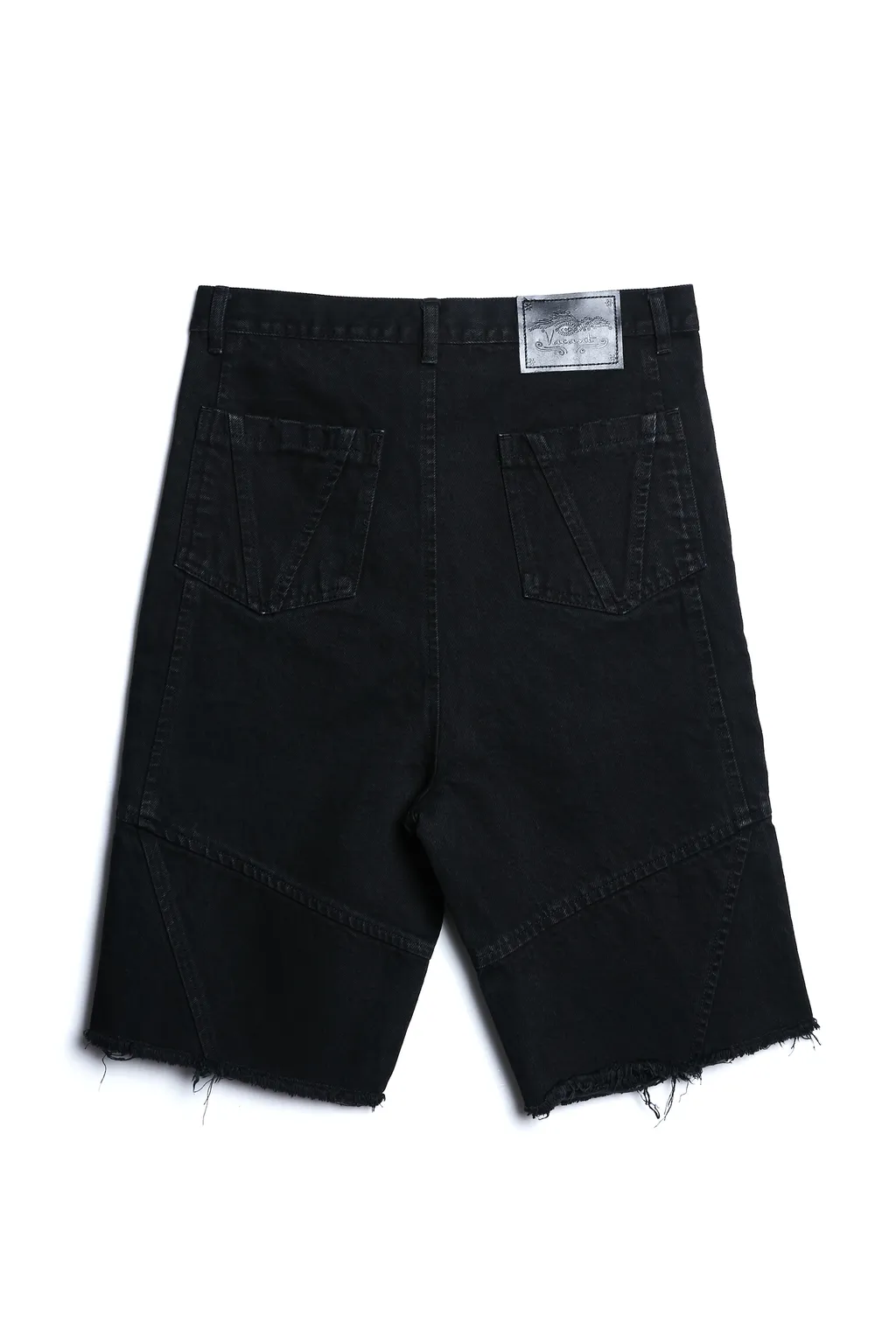 VACANT-Washed Denim Shorts