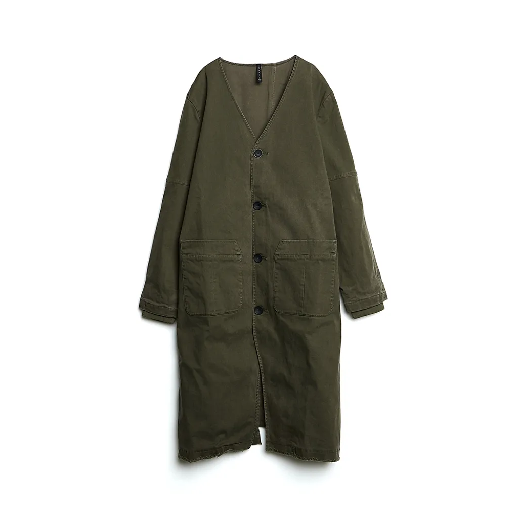 VACANT-Long Military Coat