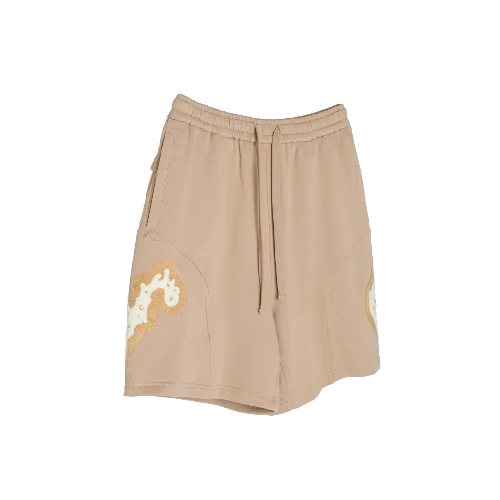 VACANT-Embroidered Shorts