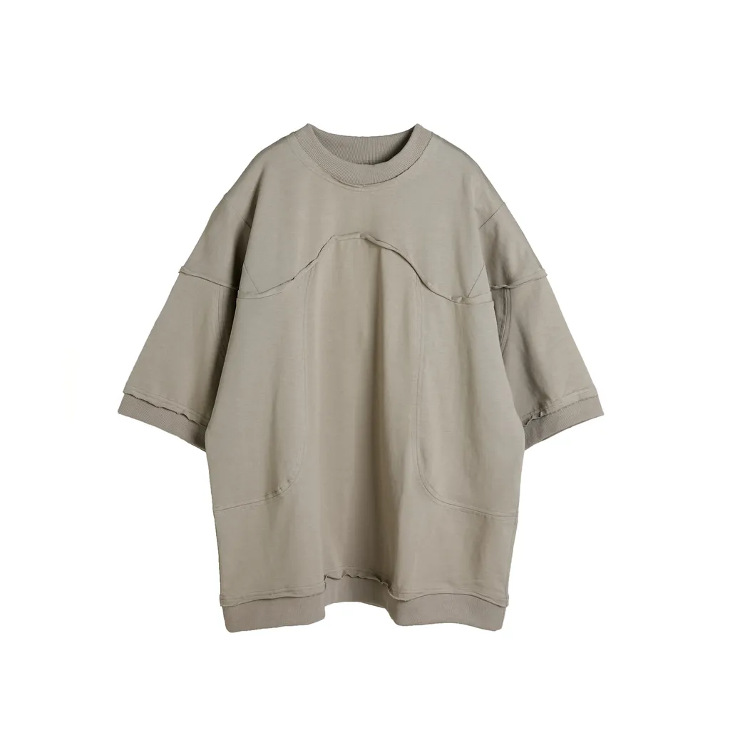 VACANT-High Neck Tee