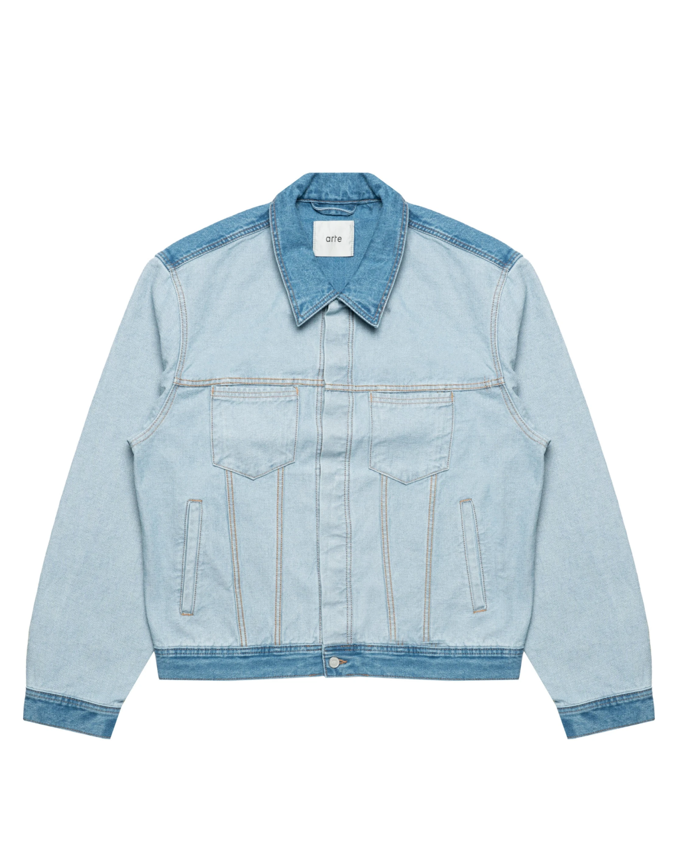 Arte Antwerp-Denim Inside/Out Jacket