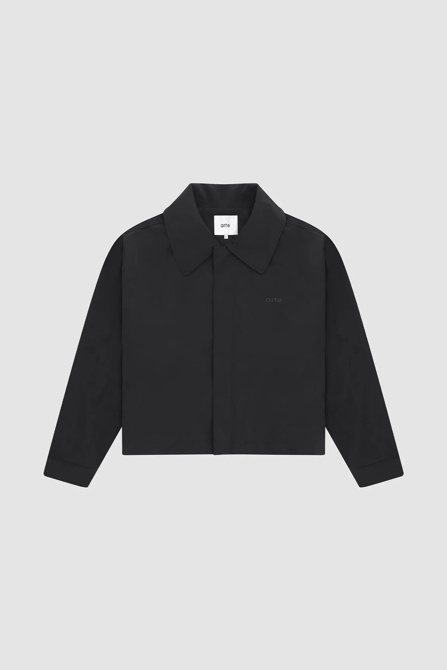 Arte Antwerp-Big Collar Nylon Jacket