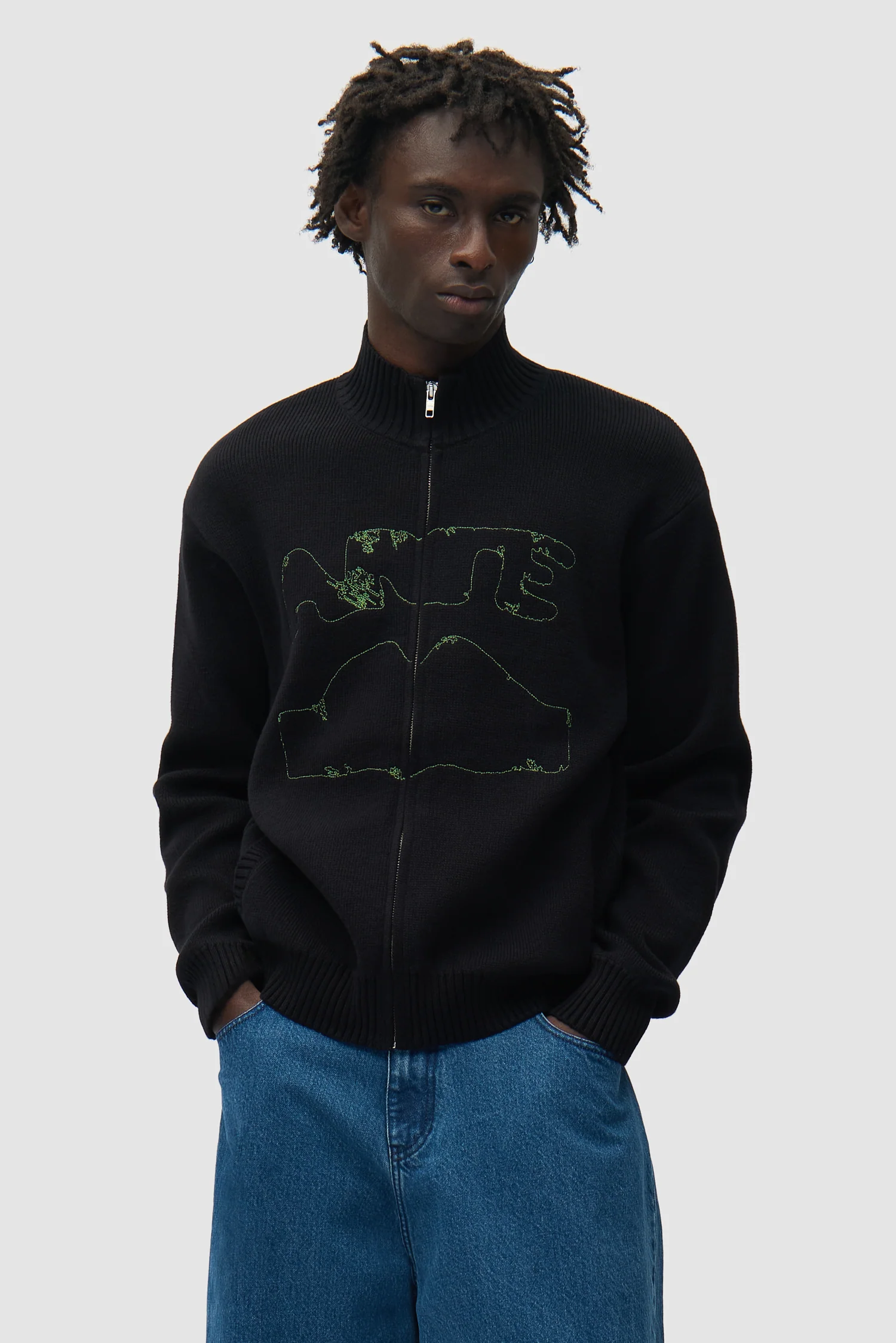 Arte Antwerp-Diels Collar Cardigan