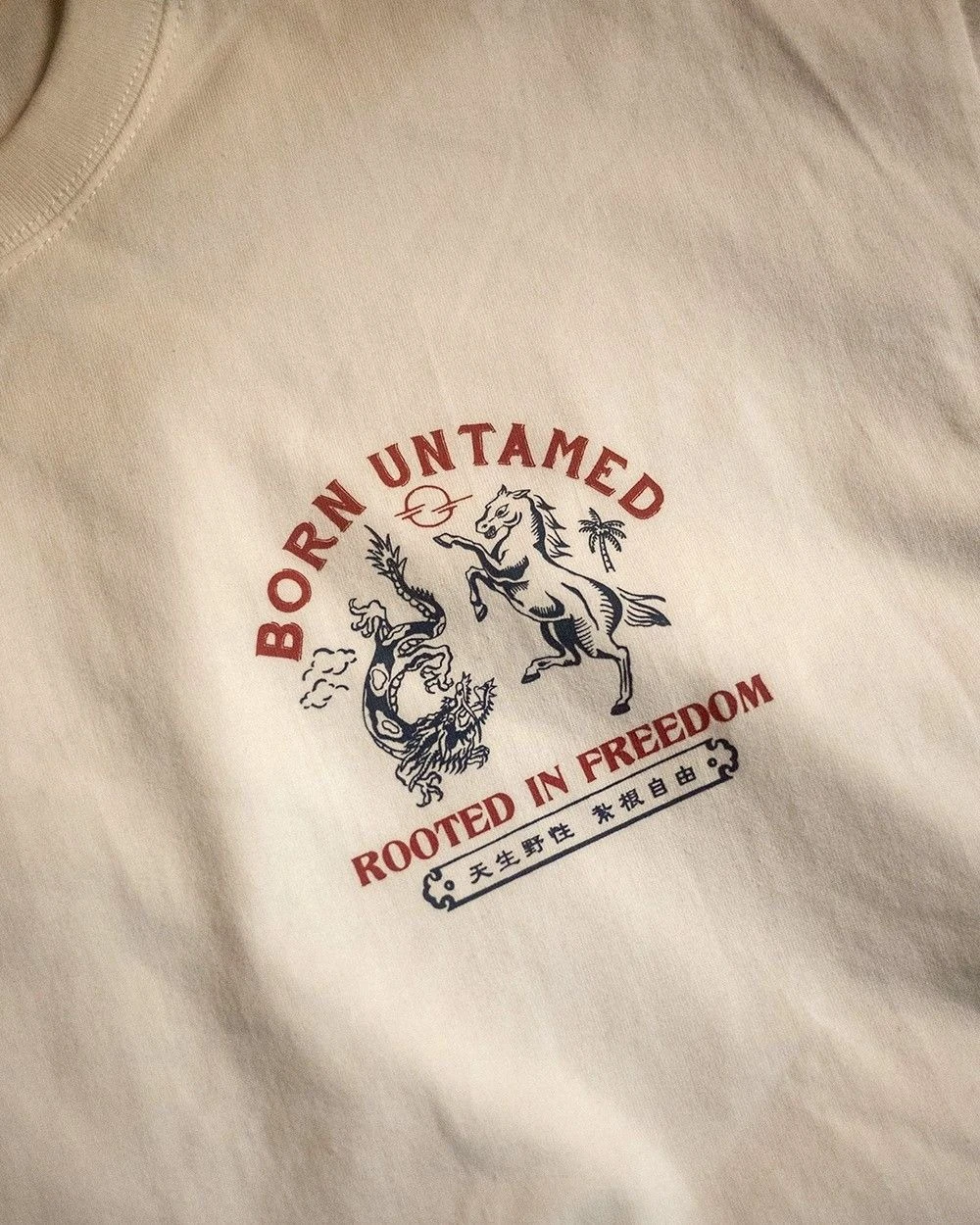 AFTERWORK- born untamed T-shirt