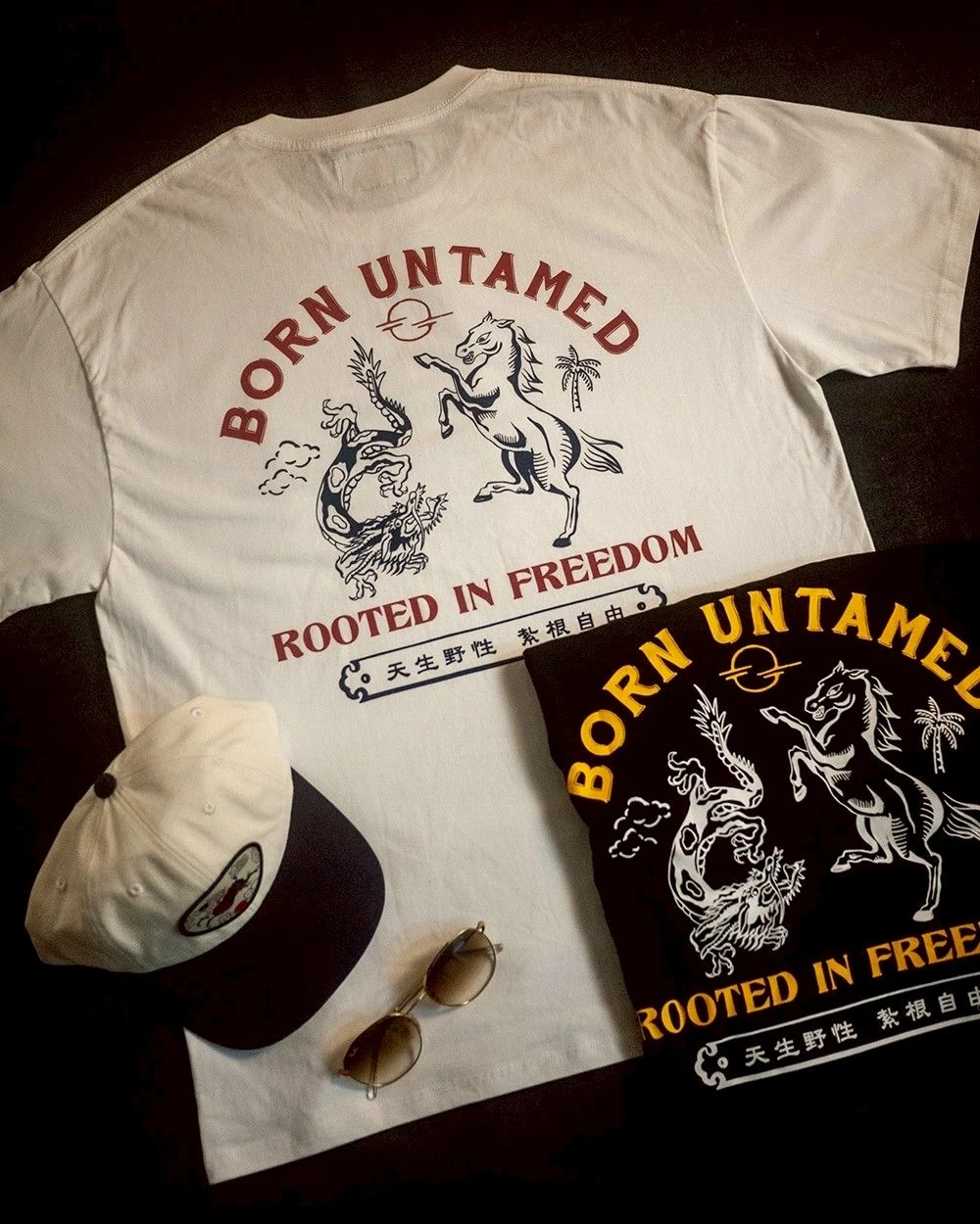 AFTERWORK- born untamed T-shirt