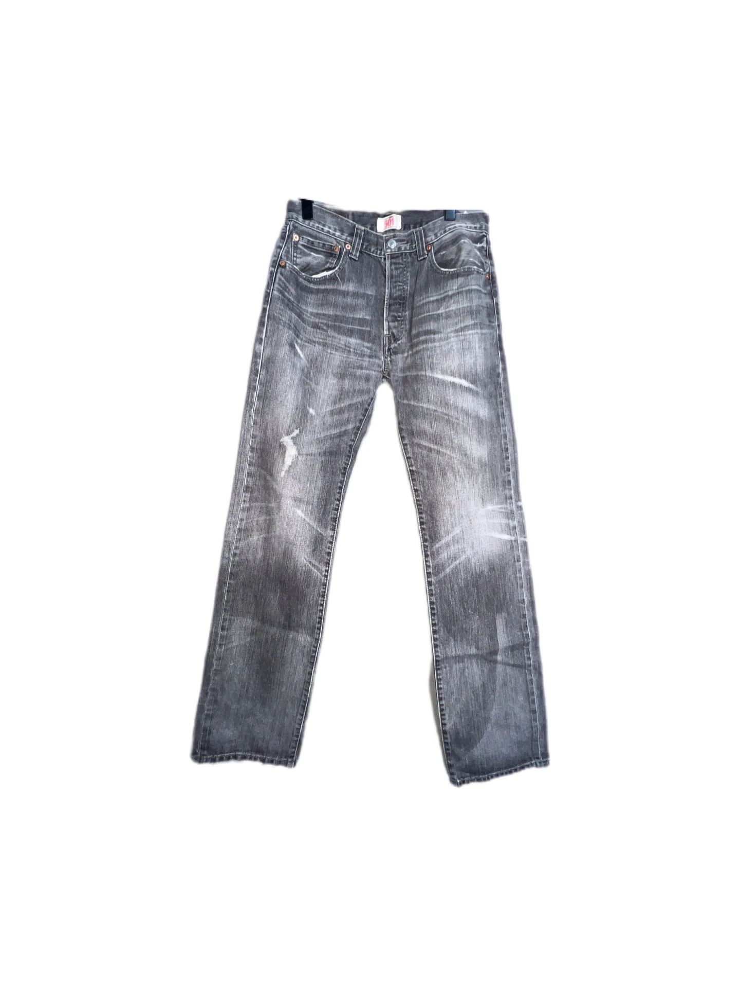 Levi's 501 排扣中腰直筒褲