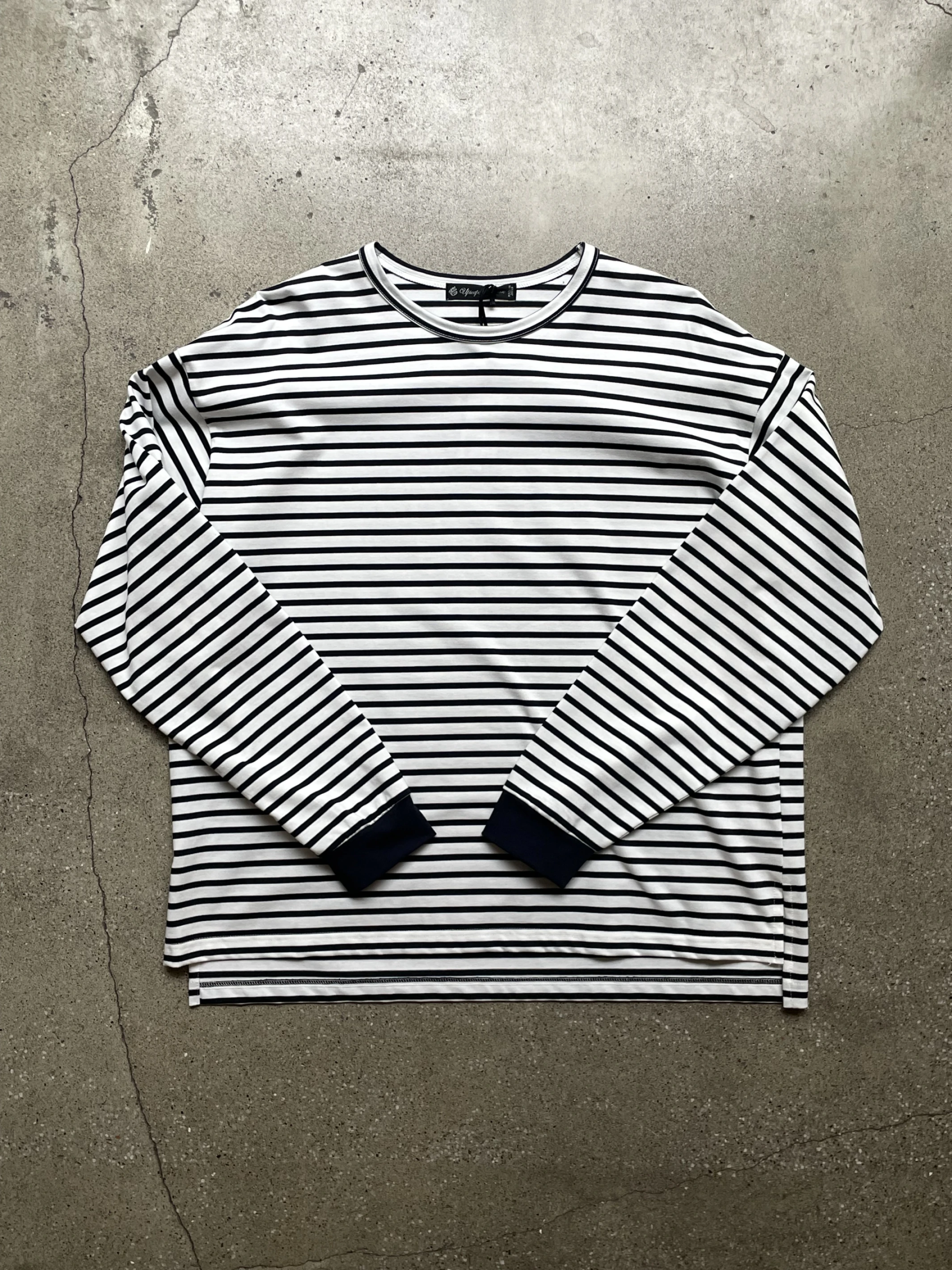 YOUZI-Audience UV-Cut Cotton Crew Neck Long-Sleeve T-Shirt (7oz) AUD6668