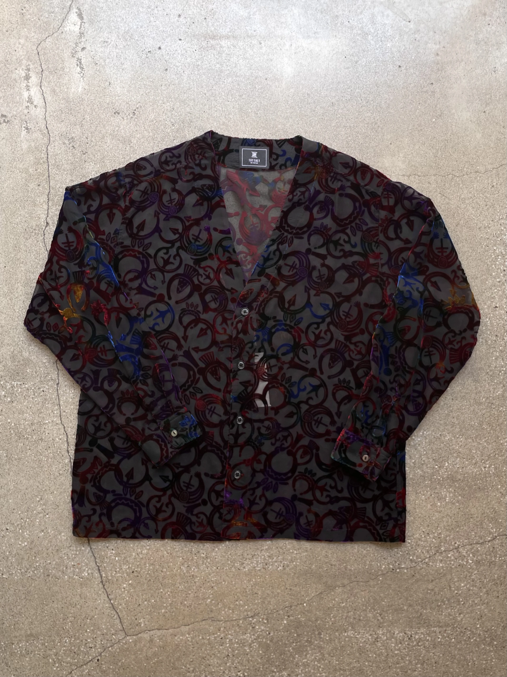 YOUZI-TUITACI NAVAJO VELVET NAJA CARDIGAN