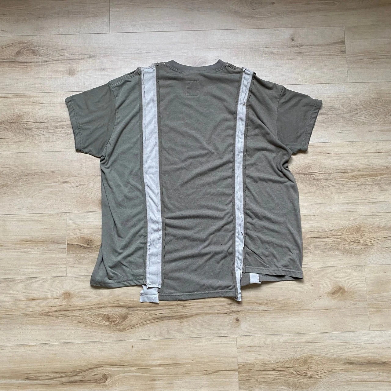 RemakebyYi_Patchwork poker T-shirt by Yi