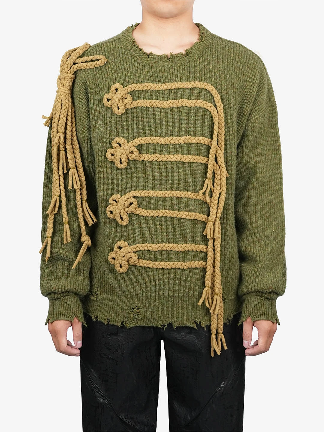 JUNTAE KIM - NAPOLEON KNIT SWEATER