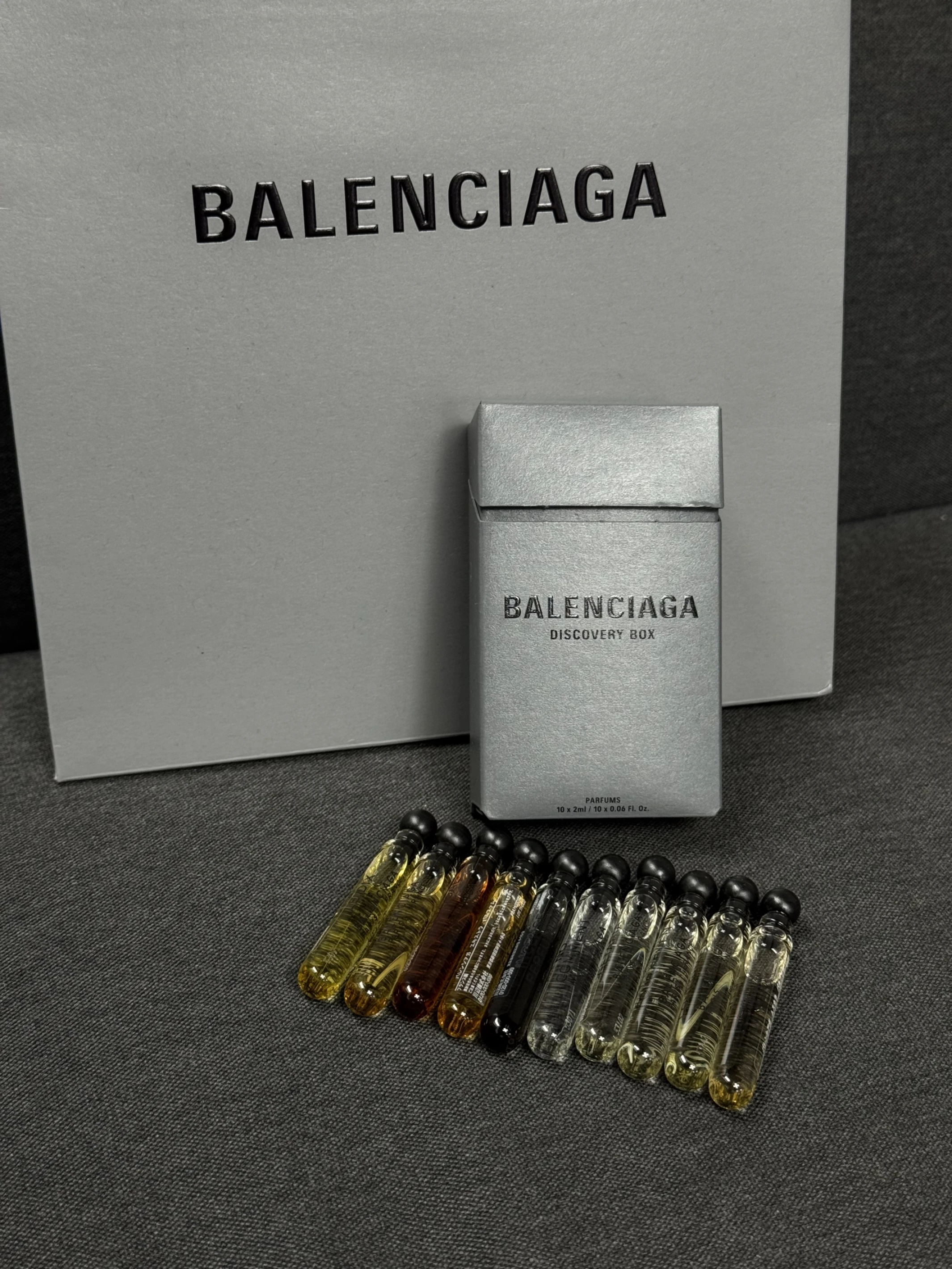 BALENCIAGA 煙盒小香水DISCOVERY BOX 高雄街頭潮流服飾｜設計品牌代理