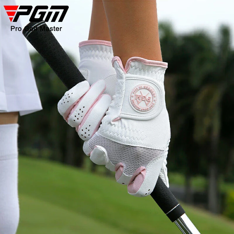 Women's Summer Mesh Golf Gloves 女用高爾夫夏季透氣網布手套/左｜PGM