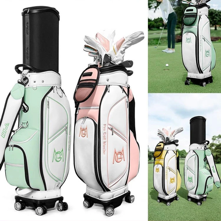 Women's Hard-Shell Golf Travel Bag 高爾夫女用托運球袋 硬殼萬向輪｜PGM