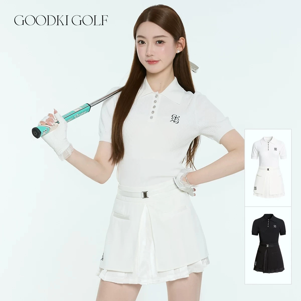 Women's Par Chic Polo Knit 韓系 POLO 針織衫 女裝｜GOODKI