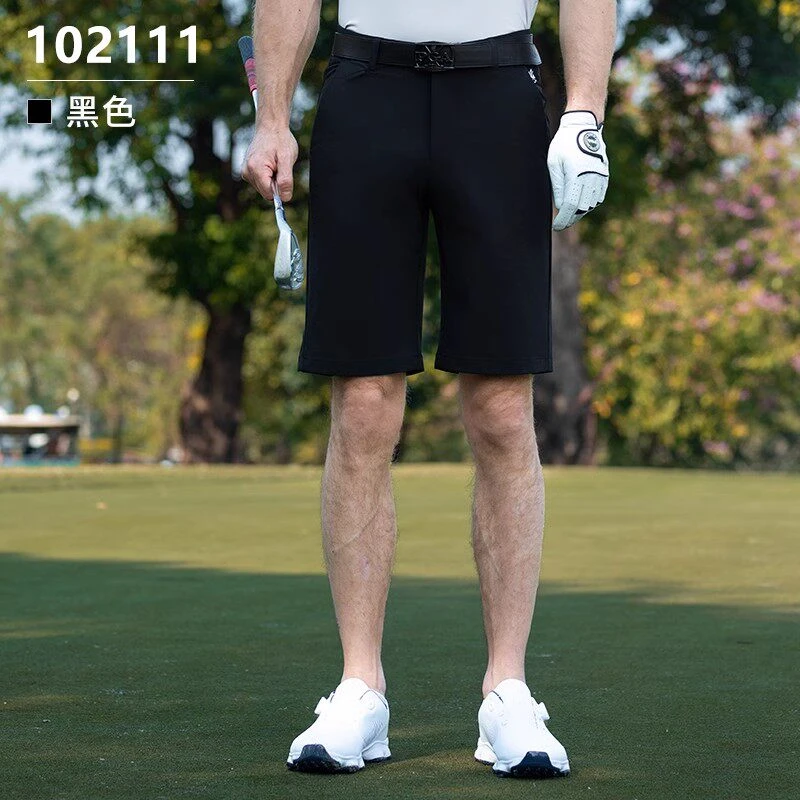 Men's Stretch Golf Shorts with Tee Holder 高爾夫TEE 孔彈性短褲 男裝｜PGA