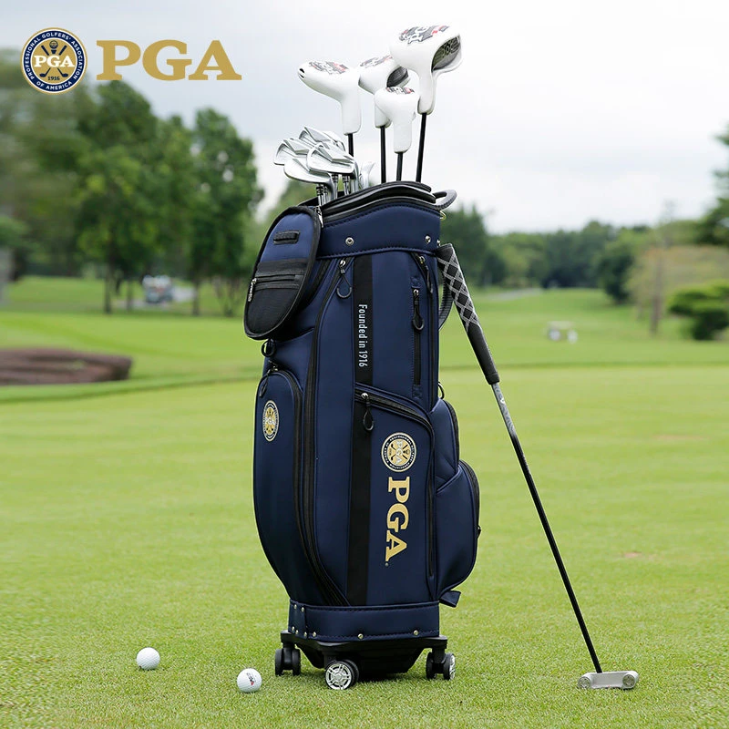 Golf Travel Cover Telescopic with Wheels 高爾夫伸縮航空球袋 四輪平推｜PGA