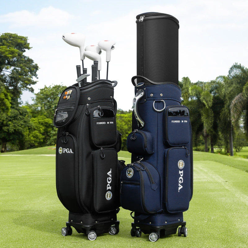 Golf Travel Cover Hard Shell Telescopic 高爾夫硬殼伸縮航空球袋 萬向輪｜PGA