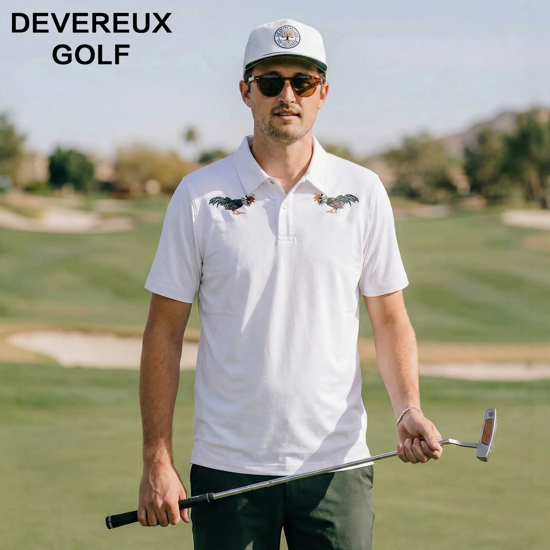 Golf Short-Sleeve Rooster Embroidery 短袖 POLO 公雞刺繡 男裝｜DEVEREUX