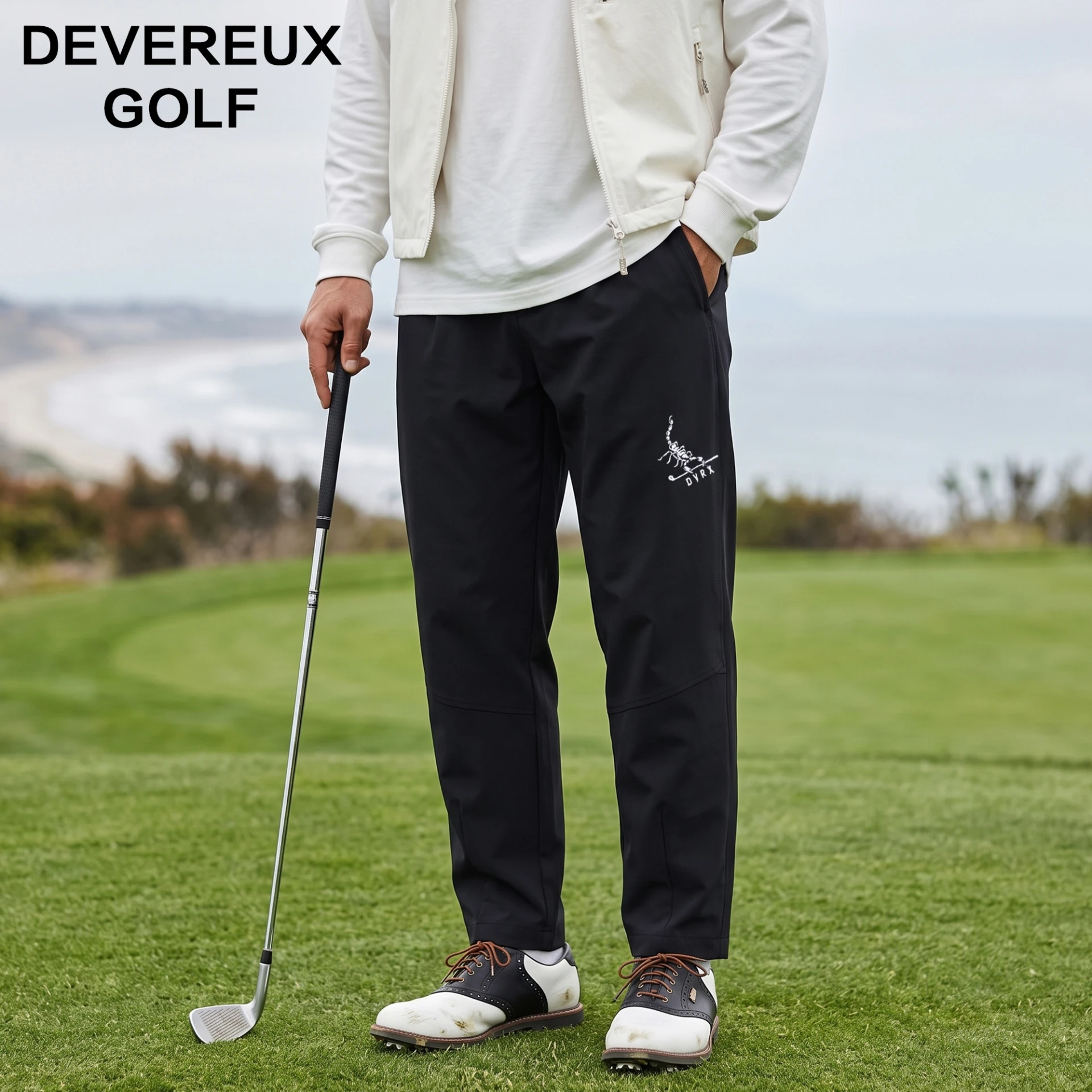 Golf Pants Scorpion Embroidery 高爾夫褲 蠍子刺繡 男裝｜DEVEREUX