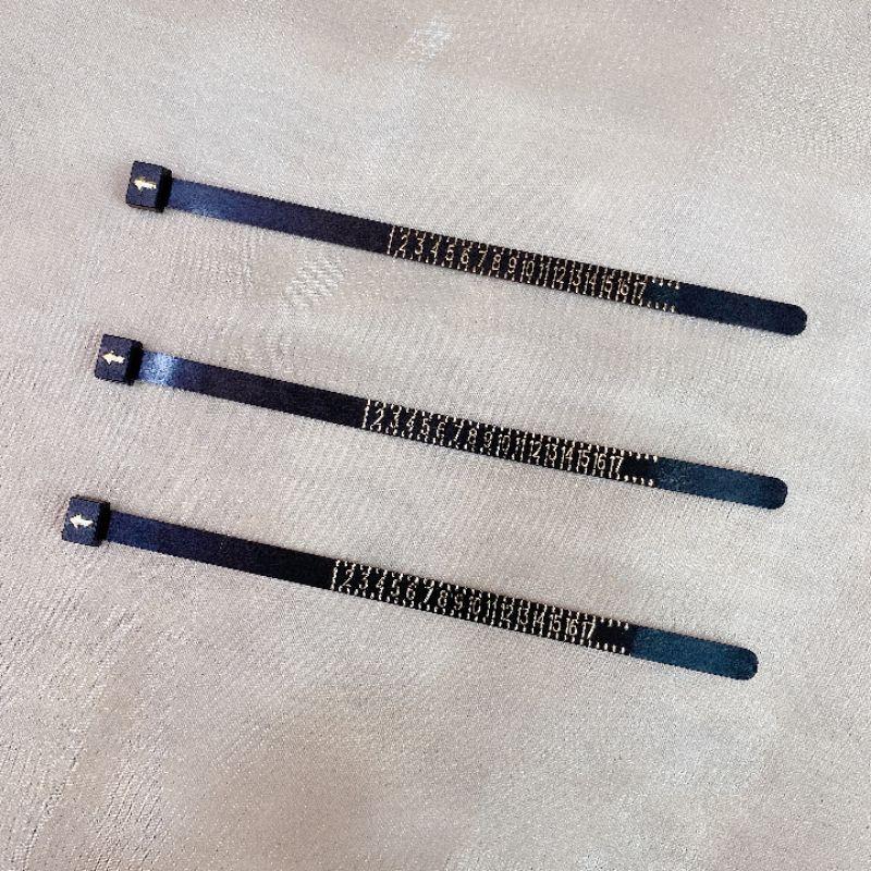✨Hello!Ronnie✨現貨316L通體鈦鋼 醫療鋼 戒圍尺 戒指碼數量尺 美國圍